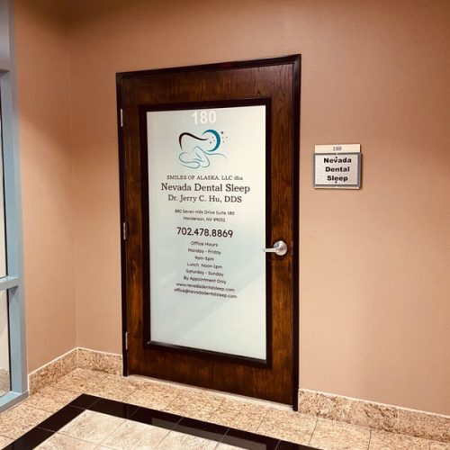 Front Door Entrance to Nevada Dental Sleep