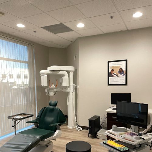 Treatment Room with Patient Chair and Scanner